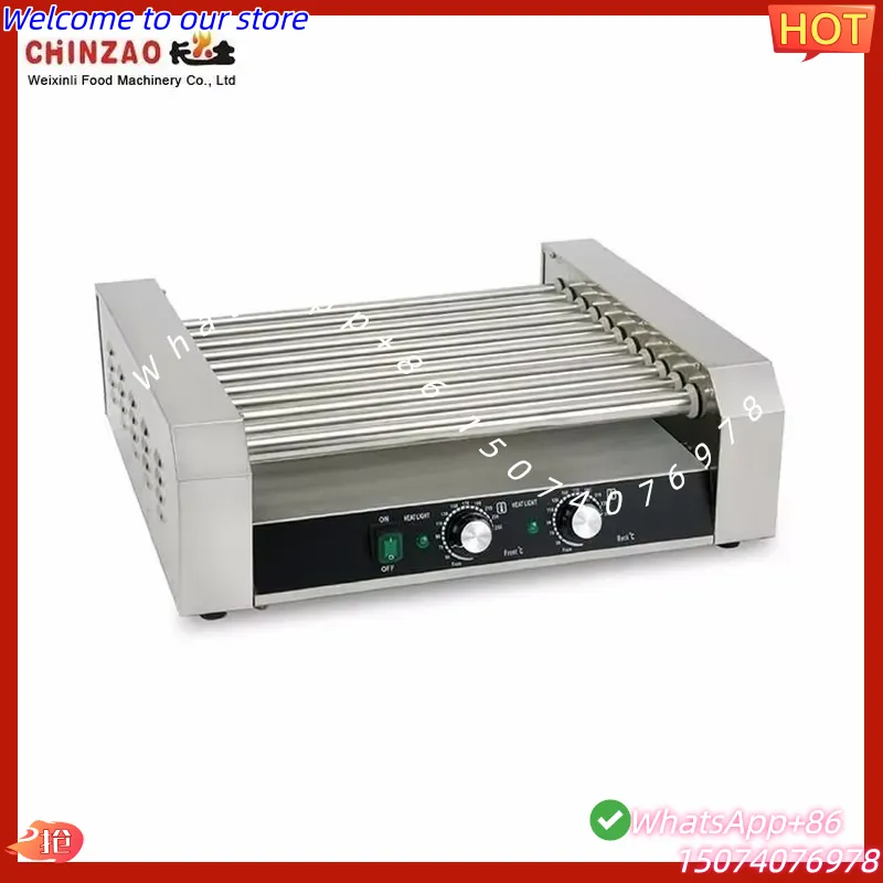 2026年11月発売 ローラー式業務用電気ソーセージホットド - Hot Dog Roller Grill のレビューと価格