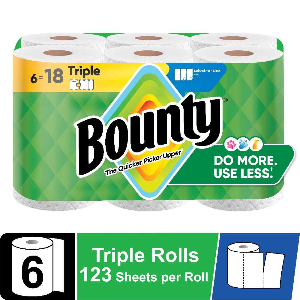 6トリプルロール セレクトアサイズ 吸水性ホワイトペーパータ - Commercial Kitchen Towels のレビューと価格